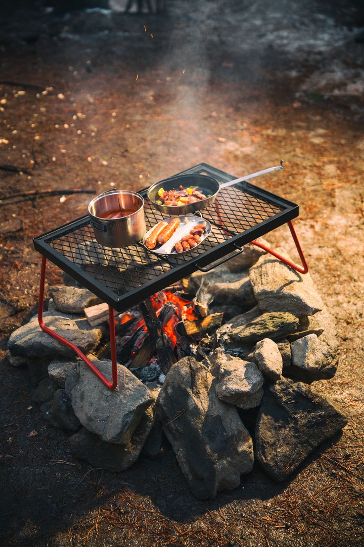 Camping, table ware, food, kettle, mess kit, grill table, camp fire, outdoor, offroad camping gear, korea